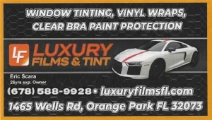 Luxury Films Business Card